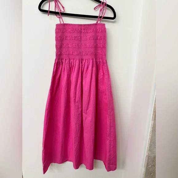 Araminta James Pink Midi Dress - Picture 2 of 4
